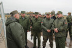 Alexander Lukashenko was updated on the combat capability and main performance characteristics of the weapons on display