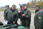 Alexander Lukashenko saw capabilities of new weapons, combat and utility vehicles made by Belarusian companies