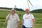 Belarus President Alexander Lukashenko met with well-known French actor and restaurant-keeper Gerard Depardieu