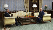 Александр Лукашенко встретился с Дмитрием Рогозиным, Лукашенко встреча с Рогозиным, где Лукашенко сегодня, Лукашенко новости
