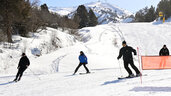 Лукашенко опробовал трассы горнолыжного курорта "Амирсой"