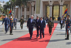Президента Беларуси Александра Лукашенко в аэропорту лично проводил Президент Египта Абдель Фаттах аль-Сиси