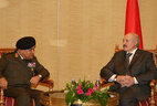 During the meeting with Egypt’s Minister of Defense and Military Production Sedki Sobhi