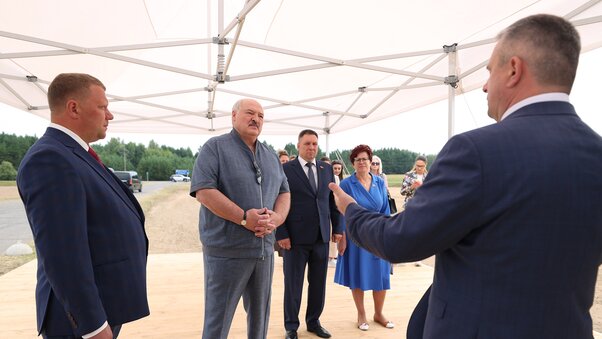 Рабочая поездка в Петриковский район Гомельской области Рабочая поездка в Петриковский район Гомельской области