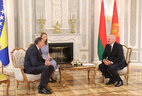 Meeting with Chairman of the Presidency of Bosnia and Herzegovina Milorad Dodik