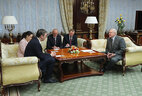 Meeting with Serbian President Aleksandar Vucic