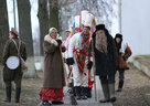 Rite of the Kalyady Tsars (Christmas Tsars) performed in the village of Semezhevo