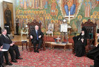 Meeting with Catholicos-Patriarch of All Georgia, Archbishop of Mtskheta-Tbilisi and Metropolitan Bishop of Bichvinta and Tskhum-Abkhazia Ilia II
