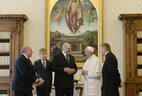 Александр Лукашенко и Папа Римский Франциск