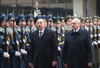 Президент Беларуси Александр Лукашенко и Президент Азербайджана Ильхам Алиев