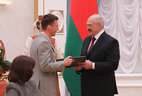 Dmitry Budilovich receives the letter of commendation from the Belarusian President in recognition of his contribution to the training and excellent performance of the Belarusian Paralympic team