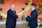 Yevgeny Zhuravsky (Belarusian State Agrarian Technical University) is officially commended by the Belarusian President