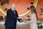 Kseniya Kapustina (Belarusian State Technological University) is officially commended by the Belarusian President