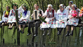 Spring Rite of Jurauski Karahod performed in the village of Pogost