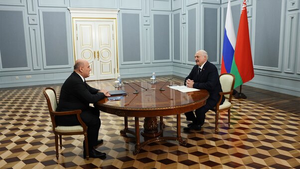 Встреча с Председателем Правительства России Михаилом Мишустиным Александр Лукашенко, Михаил Мишустин, встреча Лукашенко с Михаилом Мишустиным, Лукашенко новости сегодня