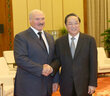Meeting with Chairman of the National Committee of the Chinese People's Political Consultative Conference Yu Zhengsheng
