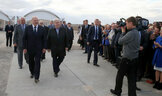 At the ceremony to launch the construction of the mining and processing complex by IOOO Slavkaliy