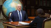 Лукашенко встреча с Натальей Кочановой