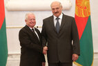 Alexander Lukashenko receives credentials of Slovakia Ambassador Josef Migas