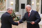 Belarus president’s letter of commendation is conferred on rector of the Belarusian State Economic University Vladimir Shimov
