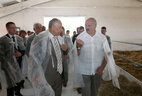 Alexander Lukashenko visited the Minsky agricultural company of OAO DorORS