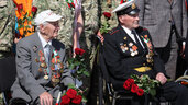Ветераны, церемония возложения цветов, День Независимости