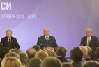 Alexander Lukashenko attends the 2nd forum of regions of Belarus and Russia in Sochi
