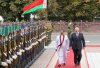 President of the Republic of Belarus Alexander Lukashenko and President of the Democratic Socialist Republic of Sri Lanka Mahinda Rajapaksa