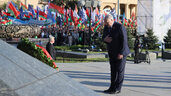 Празднование годовщины Великой Победы в Минске