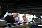 During the visit to the Minsk State Auto-Mechanical College