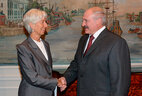 The current state of affairs and the prospects of cooperation of Belarus and the International Monetary Fund, including a possible new cooperation program, were discussed at the meeting of Belarus President Alexander Lukashenko and IMF Managing Director Christine Lagarde