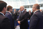 Alexander Lukashenko with the participants of the session