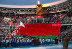 Во время церемонии закрытия II Европейских игр