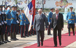 Alexander Lukashenko meets with President of Serbia Tomislav Nikolić