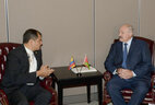 Rafael Correa Delgado and Alexander Lukashenko
