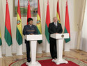 President of the Republic of Belarus Alexander Lukashenko met with President of the Plurinational State of Bolivia Evo Morales in Minsk