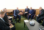 Президент Беларуси Александр Лукашенко встретился с Президентом Египта Абделем Фаттахой аль-Сиси