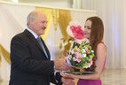 Yevgenia Alekseyevich awarded a letter of commendation from the President