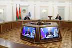 Александр Лукашенко, Владимир Путин, заседание ШОС