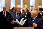 During the visit to the National Academic Bolshoi Opera and Ballet Theater of Belarus