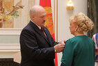 Order of Honor is conferred on Director of Vitebsk gymnasium No. 8 Raisa Grabovskaya