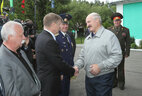 Alexander Lukashenko visits the Minsk aeroclub of DOSAAF