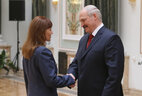 Honored Customs Officer of Belarus title is conferred on Lyudmila Shaverdak