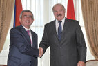 Alexander Lukashenko and Serzh Sargsyan