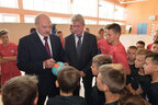 спорт, зал, Футбол, Лукашенко