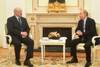Talks with Russia President Vladimir Putin