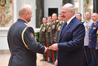 Major general’s shoulder boards are presented to Igor Burmistrov, First Deputy Commander of Internal Troops of the Ministry of Internal Affairs – Head of Staff