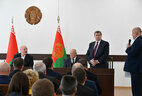 During the meeting in the Zhitkovichi District Executive Committee