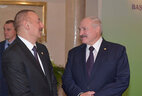 Президент Азербайджана Ильхам Алиев и Президент Беларуси Александр Лукашенко