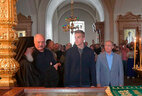 During the visit to the Valaam Monastery of the Transfiguration of the Savior
